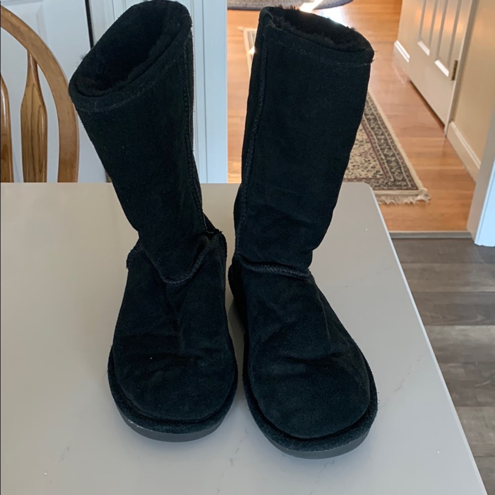 BearPaw Black Winter & Rain Boots